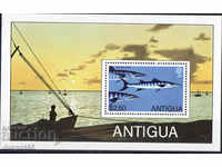 1979. Antigua. Fish. Block.