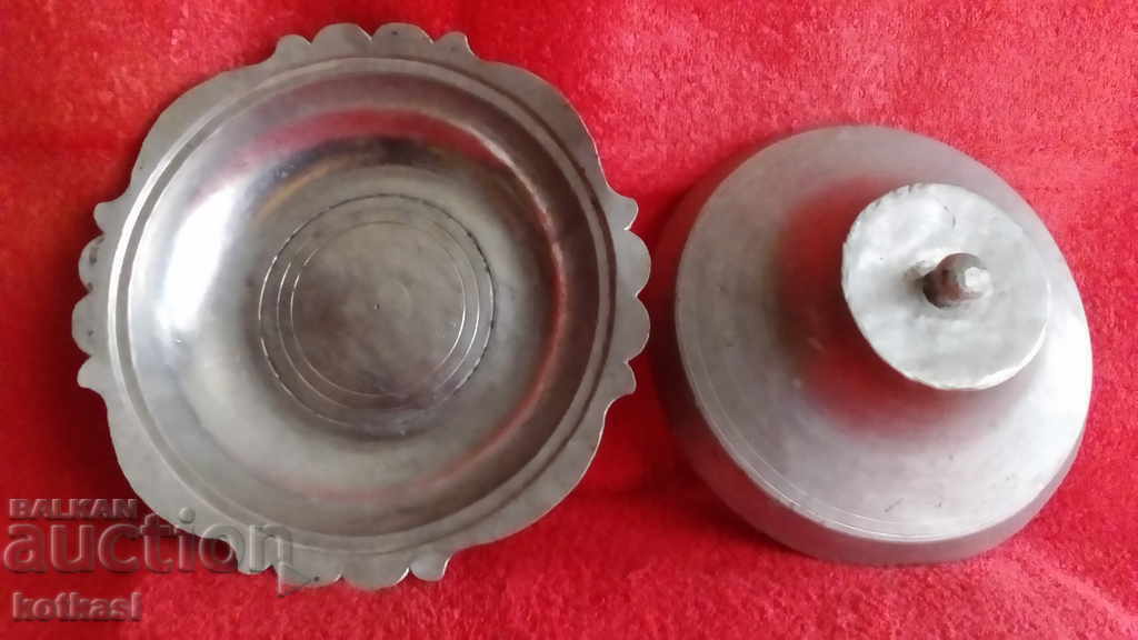 Old copper copper ottoman pot with lid copper sahan tas plate - 5 Old copper copper ottoman pot with lid copper sahan tas plate - 5