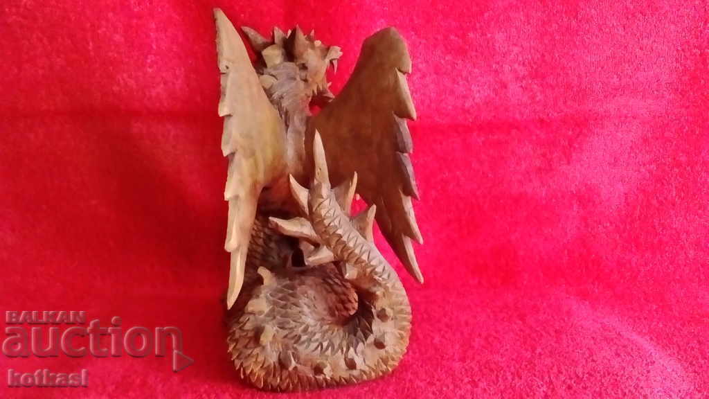 Παλιά φιγούρα σκαλίσματος δράκων - 6 Παλιά φιγούρα σκαλίσματος δράκων - 6