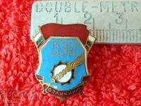 Veche insignă socială Badge șurub email Excelent DZI excelent