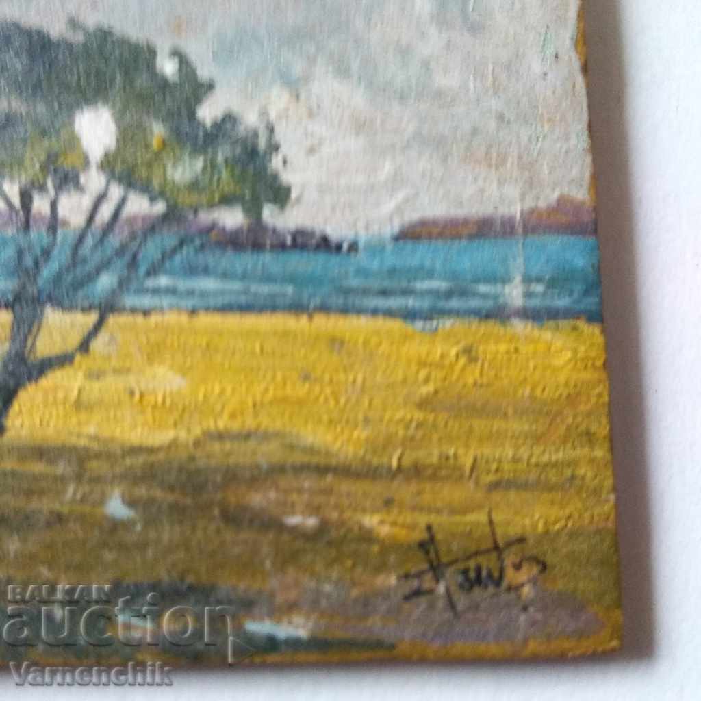 Auction  Amazing OLD miniature oil paintings ORIGINAL signed
