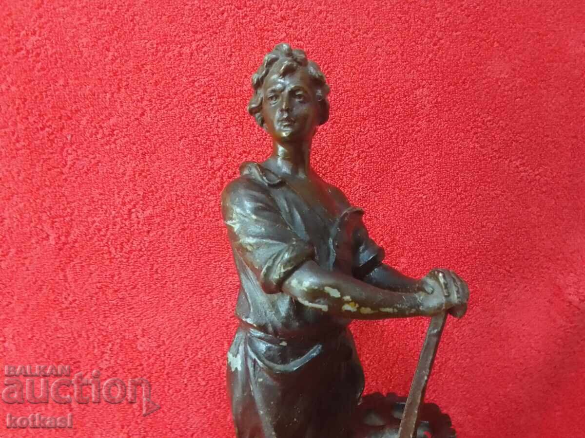 Old metal figure of Male Master aluminum alloy tsam - 6 Old metal figure of Male Master aluminum alloy tsam - 6