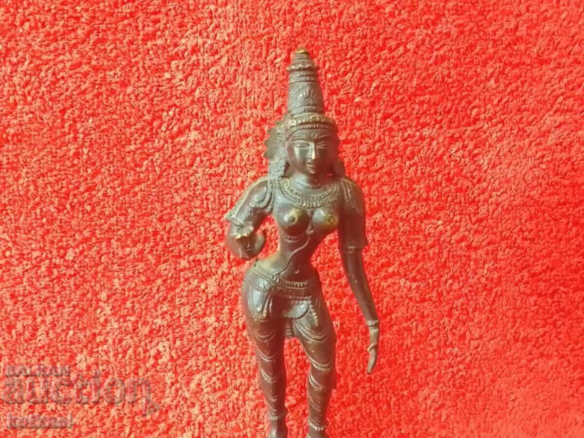 Old Bronze Figure Goddess Parvati Woman Dance with price 355.50 BGN | € 181.76 Old Bronze Figure Goddess Parvati Woman Dance with price 355.50 BGN | € 181.76