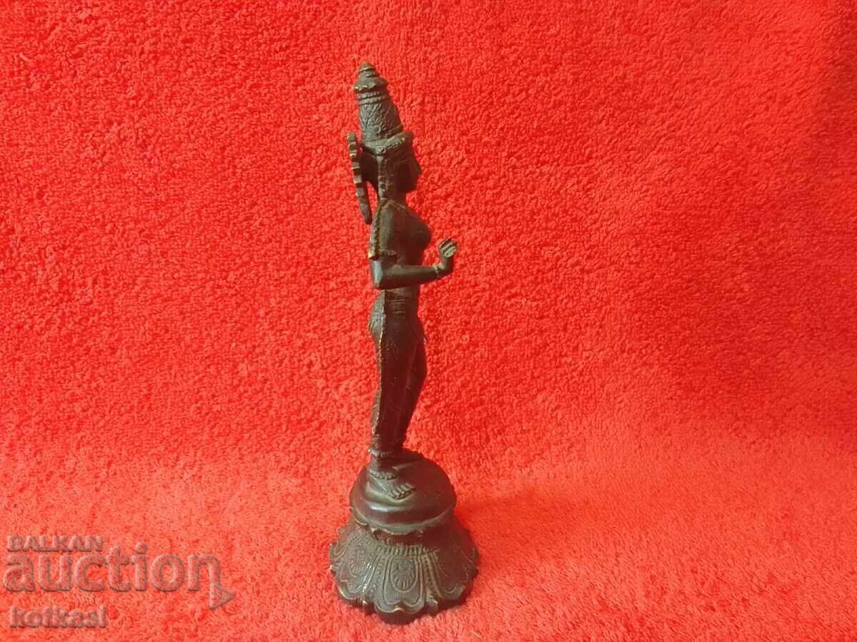 Auction Old Bronze Figure Goddess Parvati Woman Dance Auction Old Bronze Figure Goddess Parvati Woman Dance