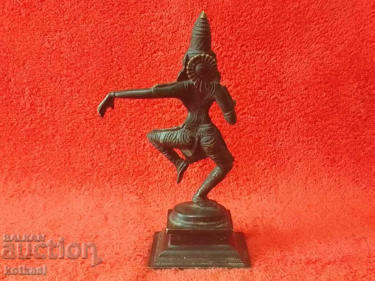 Delivery of Old Bronze Figure of the Goddess Parvati Dancing Woman Delivery of Old Bronze Figure of the Goddess Parvati Dancing Woman