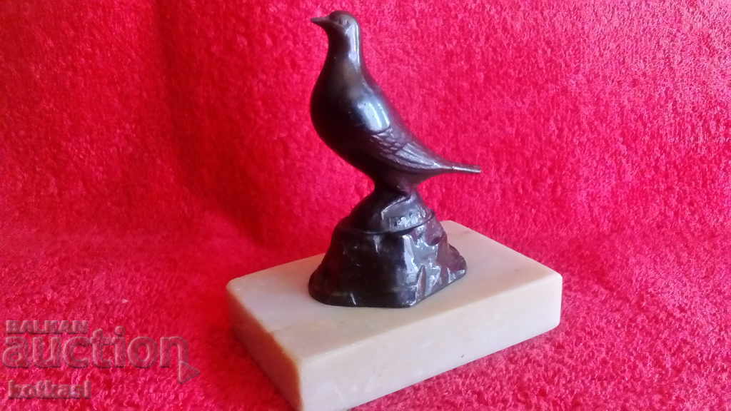 Old metal Bird pedestal bronze brass alloy tsam - 5 Old metal Bird pedestal bronze brass alloy tsam - 5