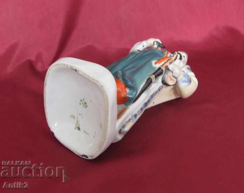 Old Porcelain Figure-Russian Ataman Marked - 7 Old Porcelain Figure-Russian Ataman Marked - 7