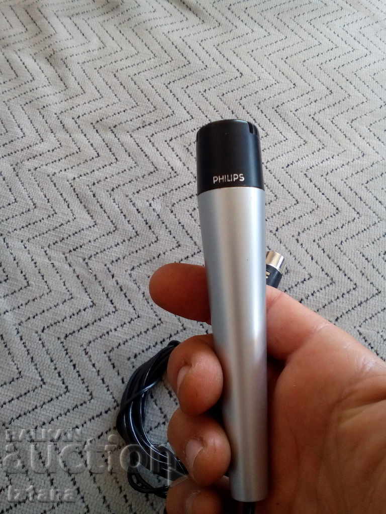 Auction Old PHILIPS microphone Auction Old PHILIPS microphone