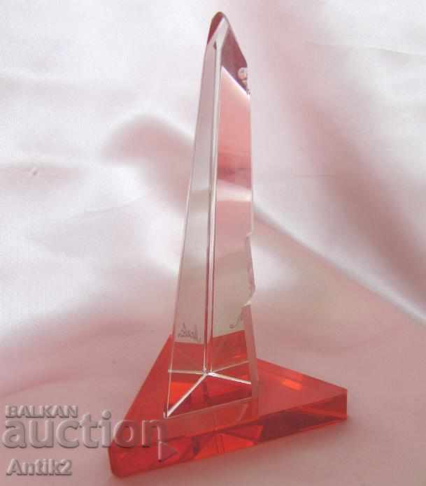 Old Crystal Glass Souvenir Kremlin Moscow - 6 Old Crystal Glass Souvenir Kremlin Moscow - 6