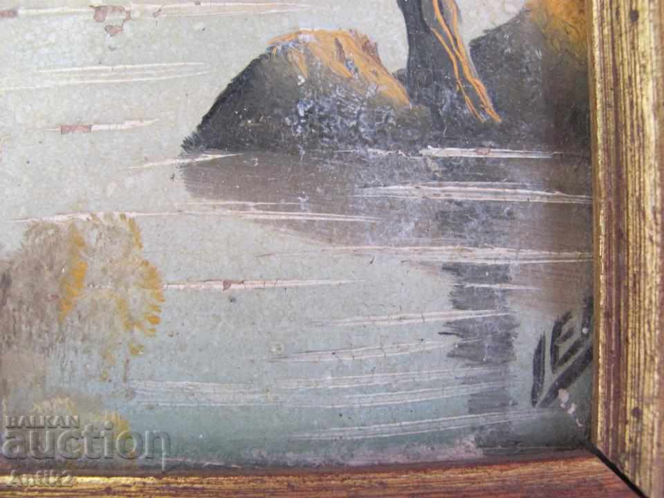 Old Original Oil Painting, Signed with price 80.00 BGN | € 40.90 Old Original Oil Painting, Signed with price 80.00 BGN | € 40.90