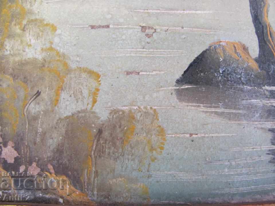 Δημοπρασία Παλιός Αυθεντικός Πίνακας Λαδιού υπογεγραμμένος Δημοπρασία Παλιός Αυθεντικός Πίνακας Λαδιού υπογεγραμμένος