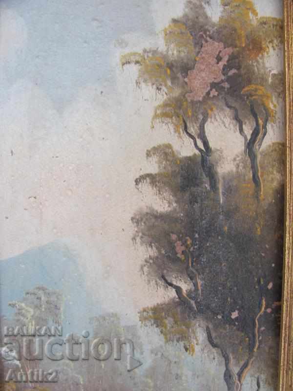 Old Original Oil Painting, Signed - 5 Old Original Oil Painting, Signed - 5