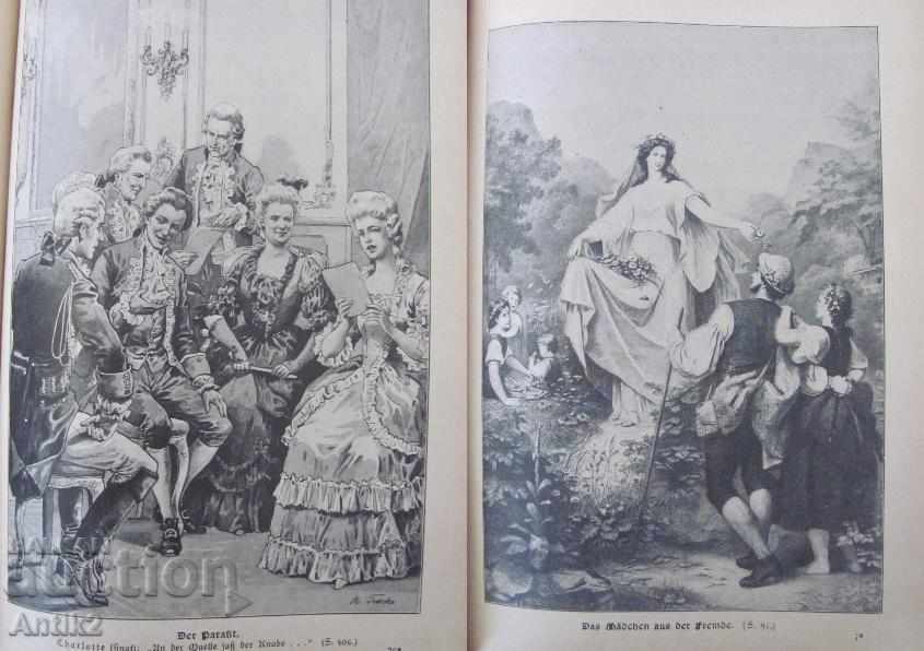 Old SCHILLERS WERKE Book - 7 Old SCHILLERS WERKE Book - 7