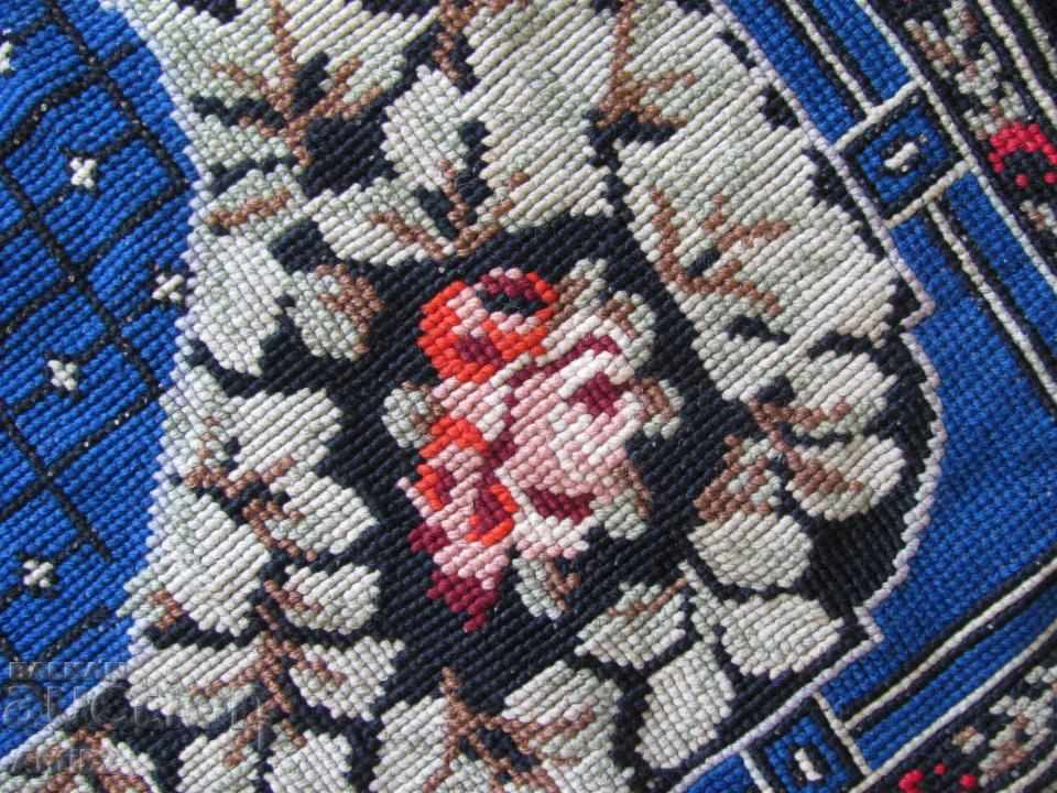 Delivery of 19th Century Hand Embroidered Carpet, Covior Delivery of 19th Century Hand Embroidered Carpet, Covior