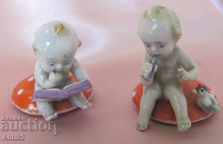 Old Porcelain Mini Figurines 3 Pieces with price 90.00 BGN | € 46.02 Old Porcelain Mini Figurines 3 Pieces with price 90.00 BGN | € 46.02