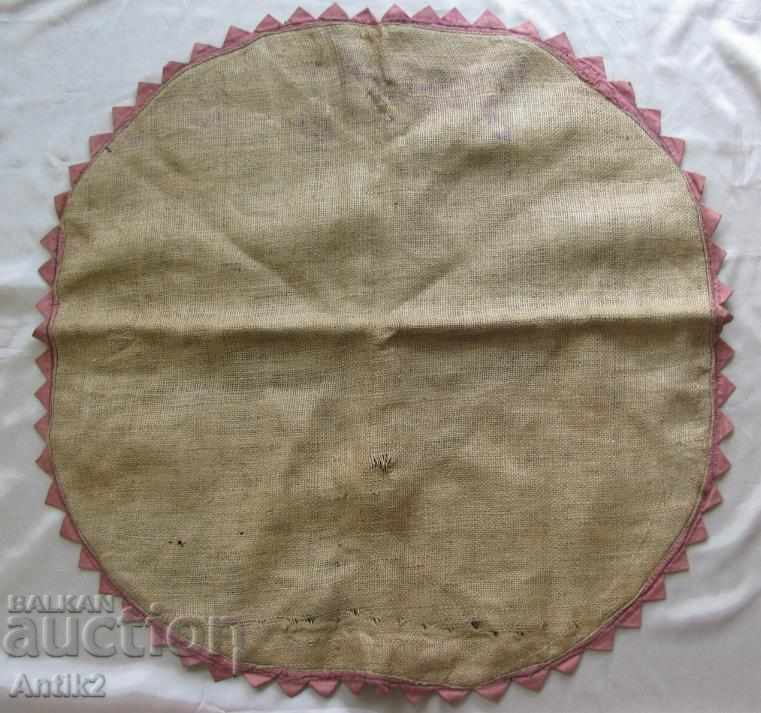 19th Century Handmade Tablecloth - 7