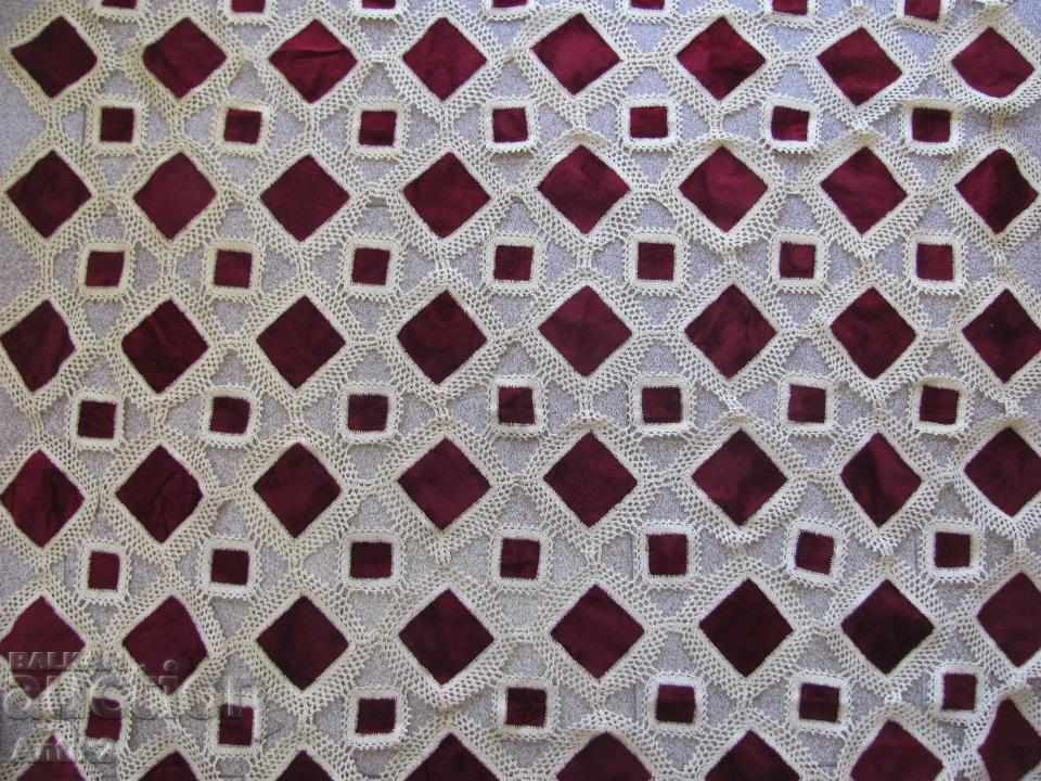 Auction  19th Century Handmade Tablecloth