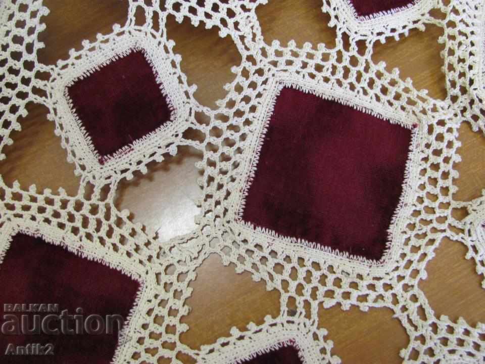 19th Century Handmade Tablecloth - 5