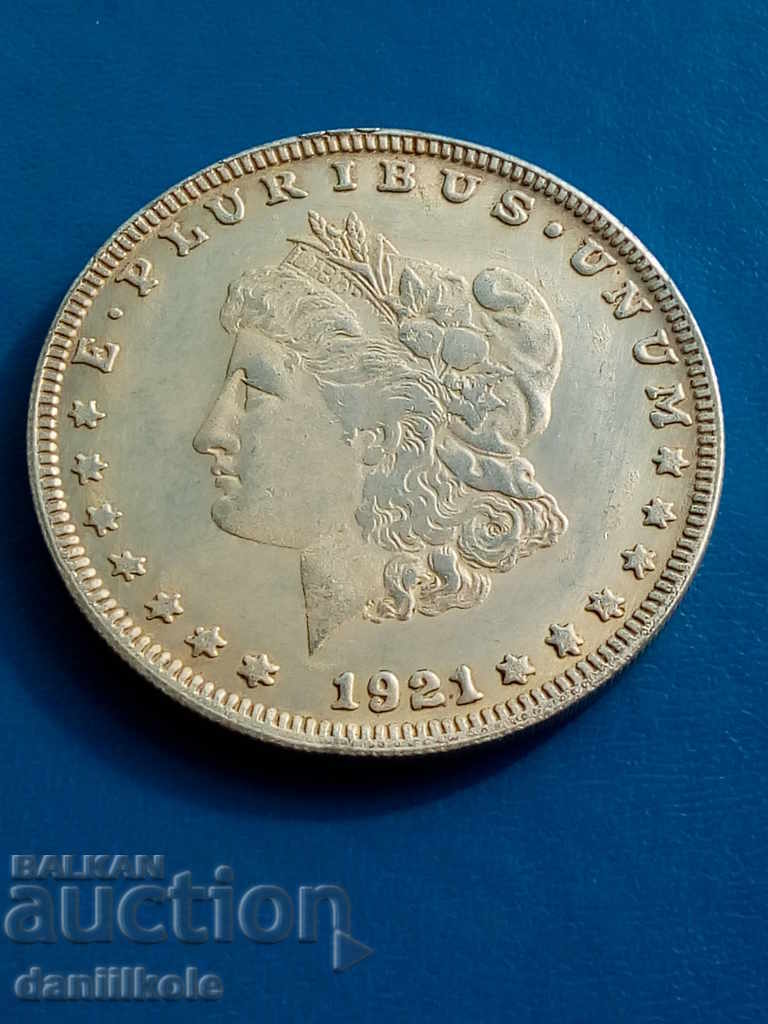 *$*Y*$* USA 1 MORGAN DOLLAR 1921 - EXCELLENT REPLICA *$*Y*$* with price € 9.00 | 17.60 BGN