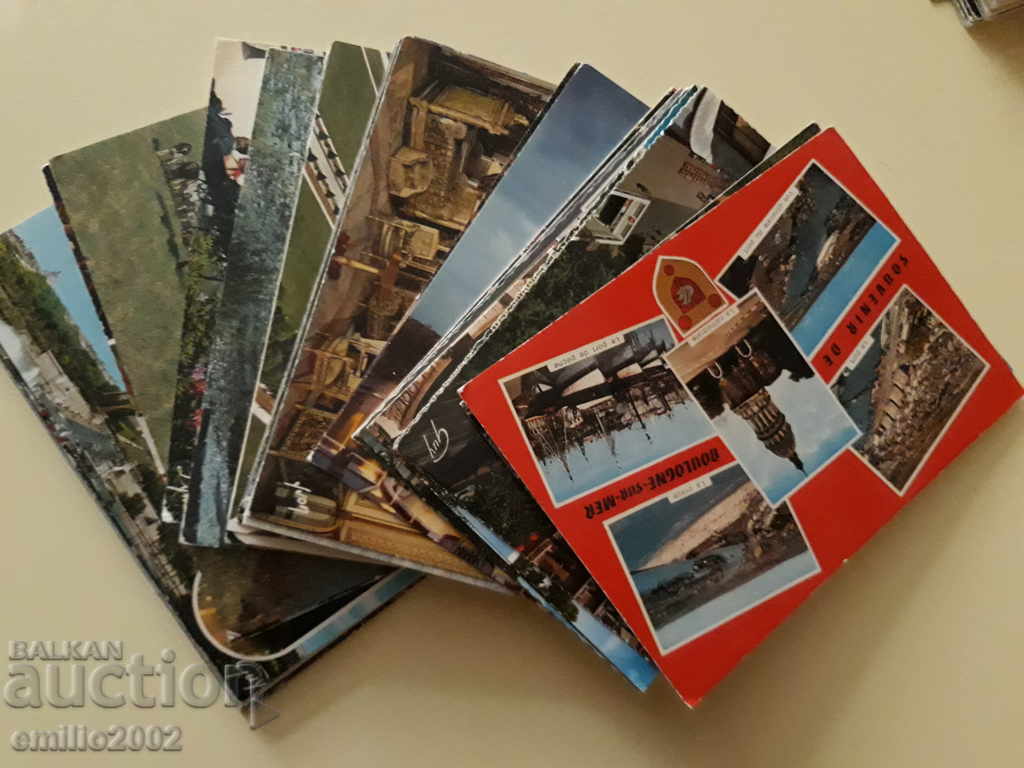Cărți poștale 50 buc Franța 1965-1975 01