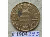 20 φράγκα 1951 Μονακό