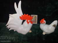 Rooster cock - USSR ?, porcelain figurines.