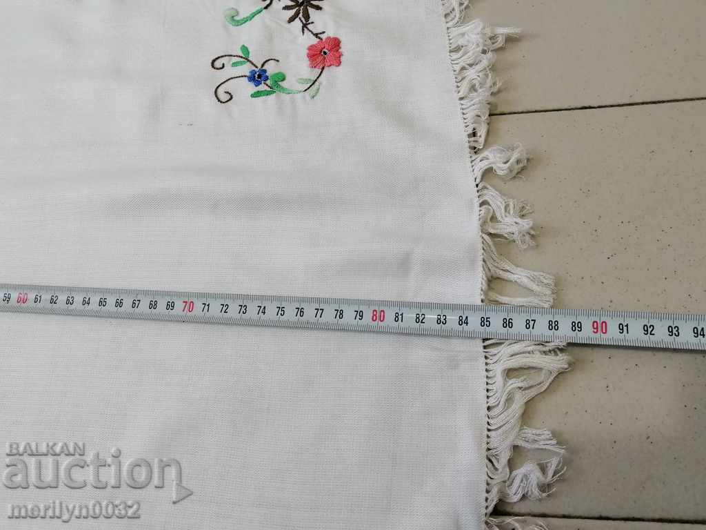 Old embroidered cardboard, tablecloth, millet, Bulgarian embroidery - 6 Old embroidered cardboard, tablecloth, millet, Bulgarian embroidery - 6