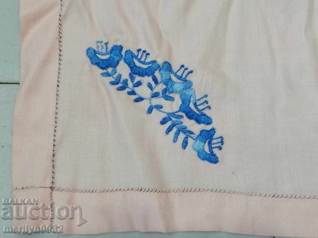 Old embroidered cardboard, tablecloth, millet, Bulgarian embroidery with price 48.00 BGN | € 24.54