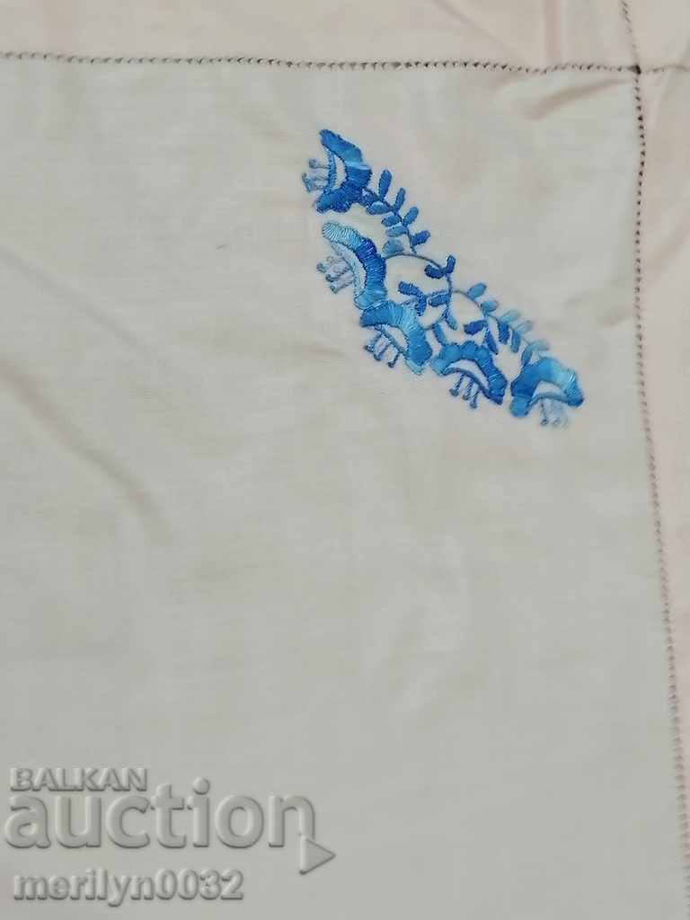 Old embroidered cardboard, tablecloth, millet, Bulgarian embroidery - 7