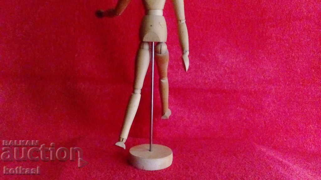 Wood Carving Flexible Human Figure Man Woman Mockup - 5 Wood Carving Flexible Human Figure Man Woman Mockup - 5