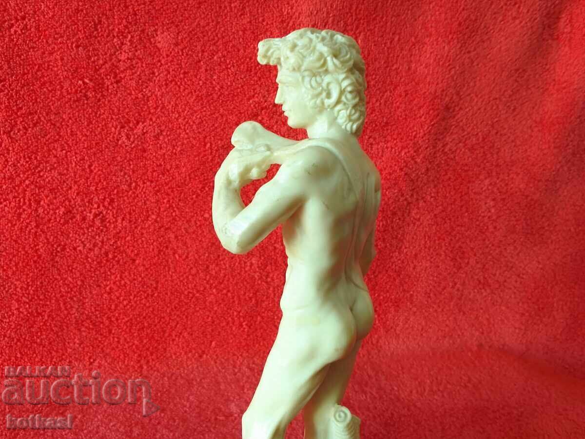 Figura Sculptură a lui David DAVID Italia marcată - 6