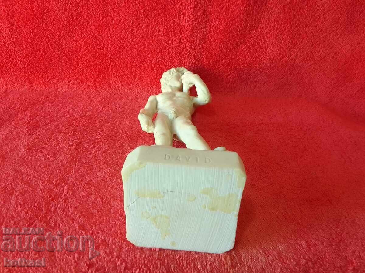 Figura Sculptură a lui David DAVID Italia marcată - 7