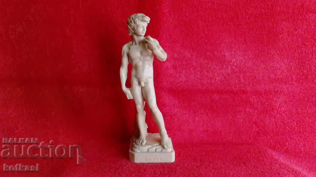 Figure Sculpture of David DAVID Italy marked