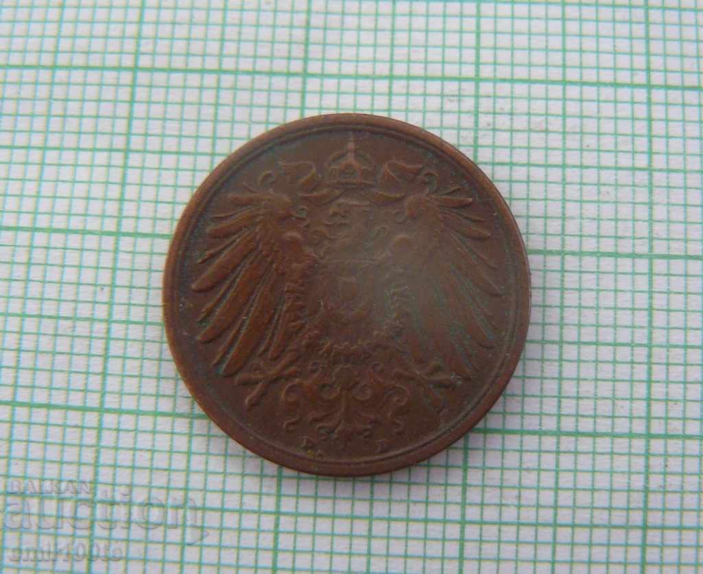 Delivery of 2 pfenig 1915 D Germany Delivery of 2 pfenig 1915 D Germany