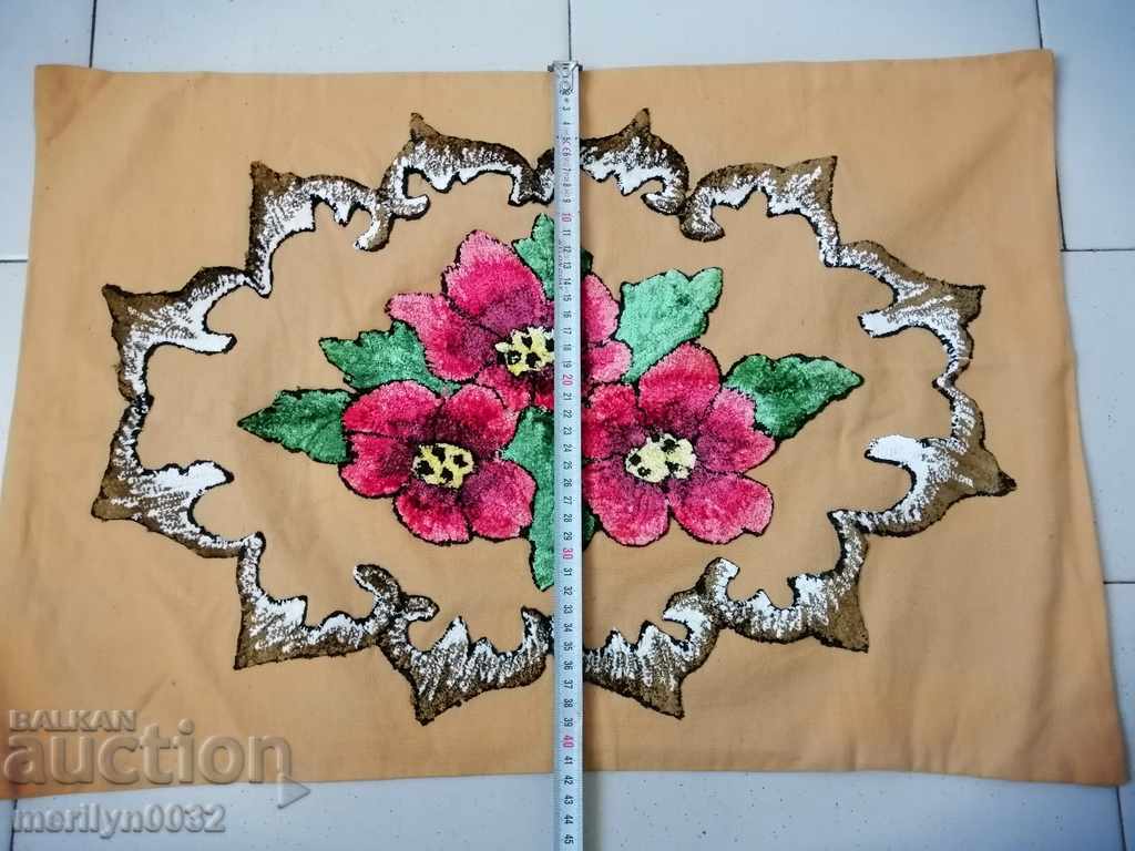 Old woven embroidered embroidered costume pillow case - 5 Old woven embroidered embroidered costume pillow case - 5