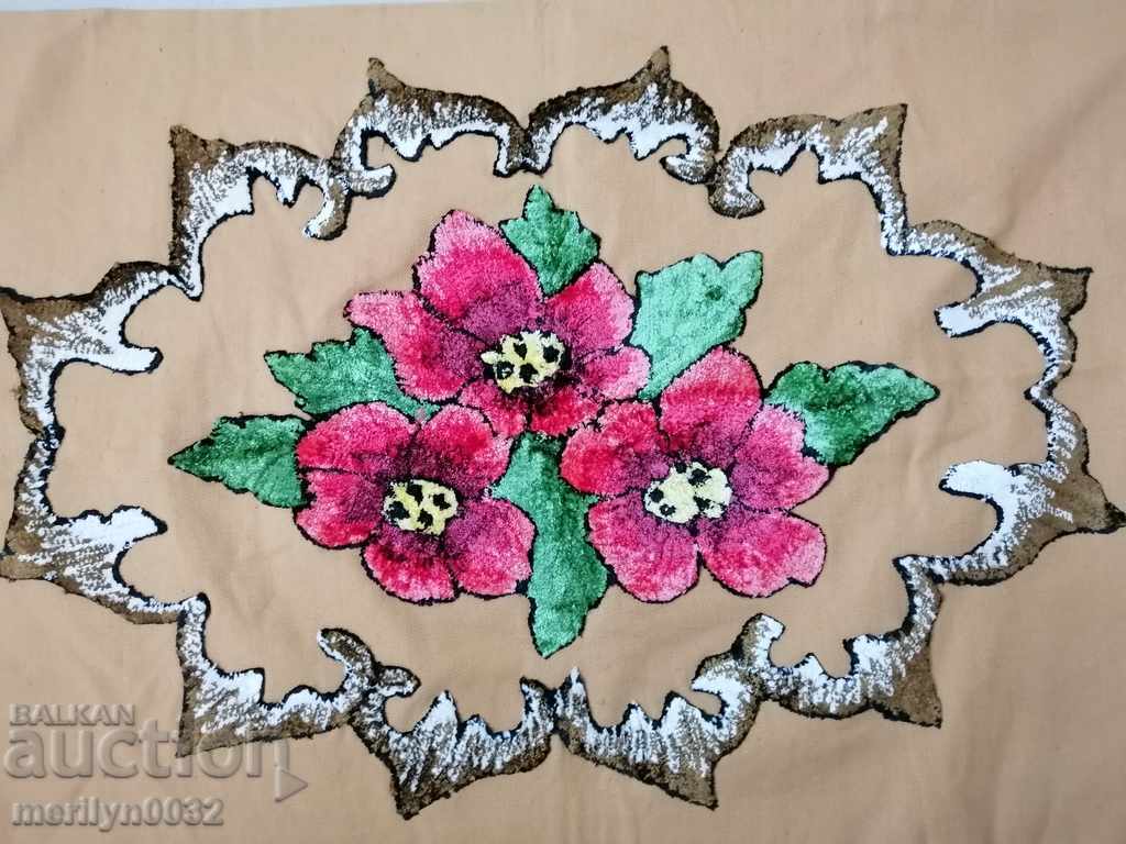 Old woven embroidered embroidered costume pillow case - 6 Old woven embroidered embroidered costume pillow case - 6