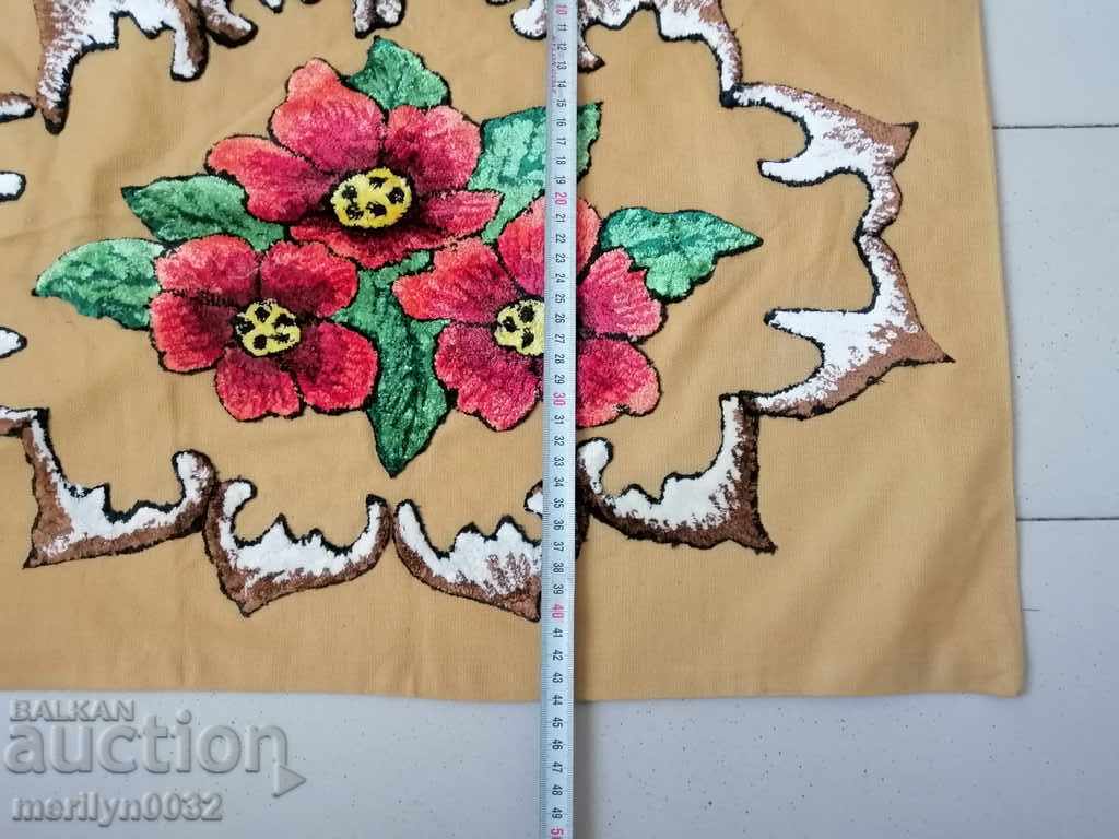 Auction Old woven embroidered embroidered costume pillow case Auction Old woven embroidered embroidered costume pillow case