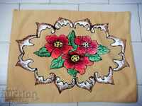 Old woven embroidered embroidered costume pillow case