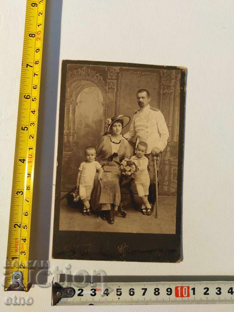 1915. CZARIC PHOTOGRAPHY OF CARDON-SABY, RIFLE, ORDER, SHICK, UNIFORM
