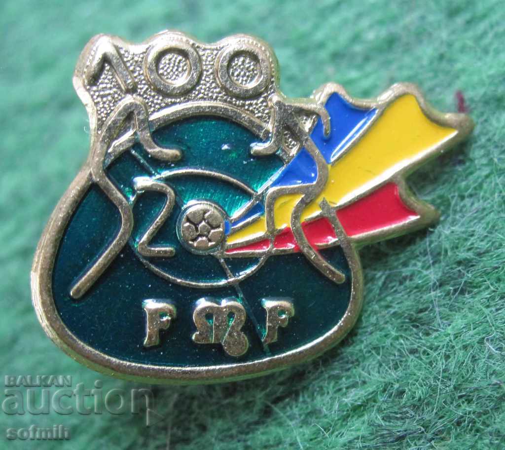 Federația de insigne de fotbal Moldova 100 de ani.