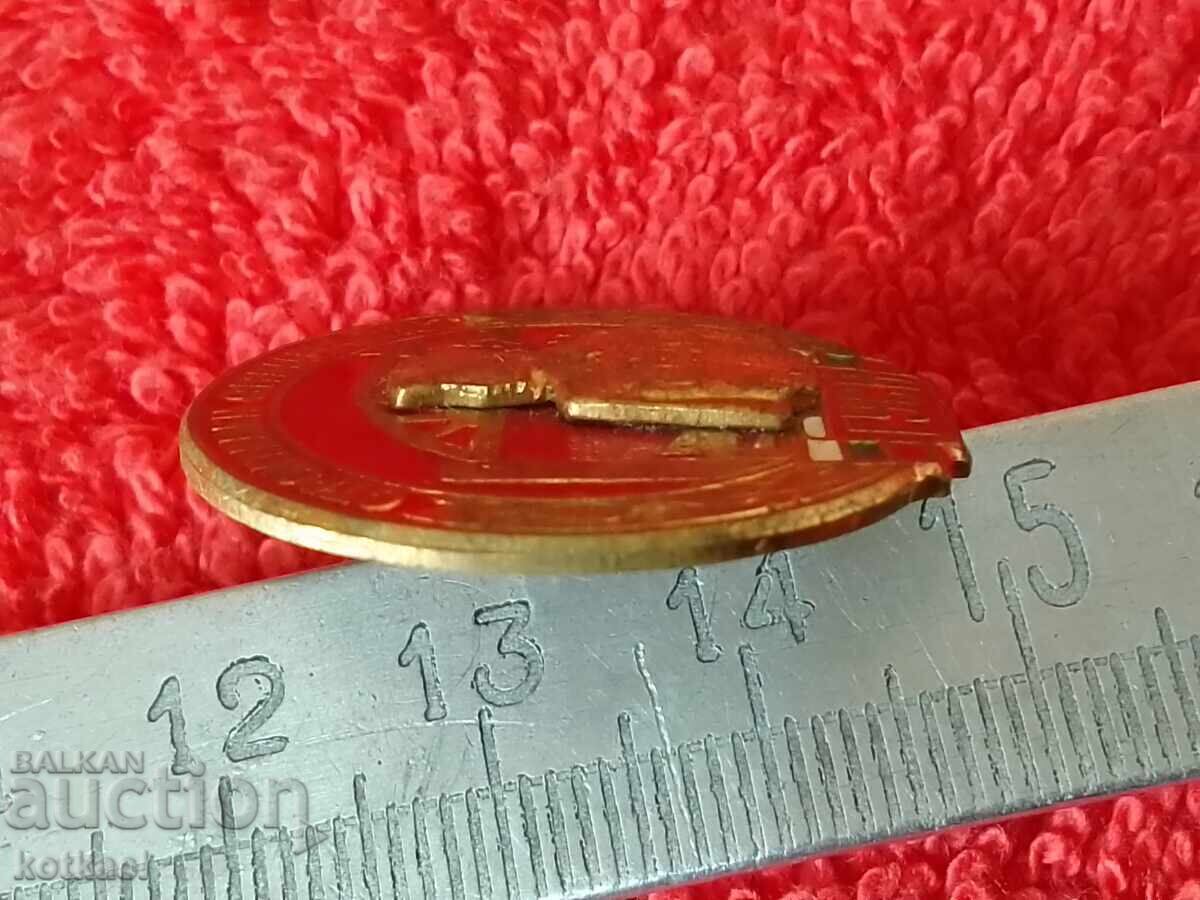 Auction Old social sign badge bronze construction specialist gusv excellent Auction Old social sign badge bronze construction specialist gusv excellent