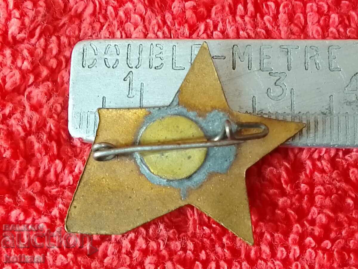 old social sign badge enamel bronze BNZS with price 10.50 BGN | € 5.37 old social sign badge enamel bronze BNZS with price 10.50 BGN | € 5.37