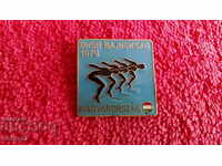 Old Sports Massive Big Badge Badge Hungary Swimming 1979
