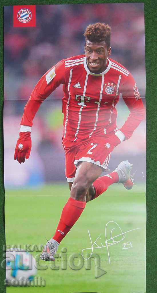 Auction football posters Bayern Auction football posters Bayern