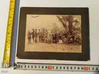 1920. FOTOGRAFIE TARIANĂ CARDBOX-SABY, RIFLE, COMANDĂ, SHICK, UNIFORM
