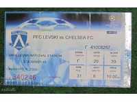 football ticket Levski Chelsea