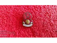 Old bronze badge enamel social icon is always ready excellent