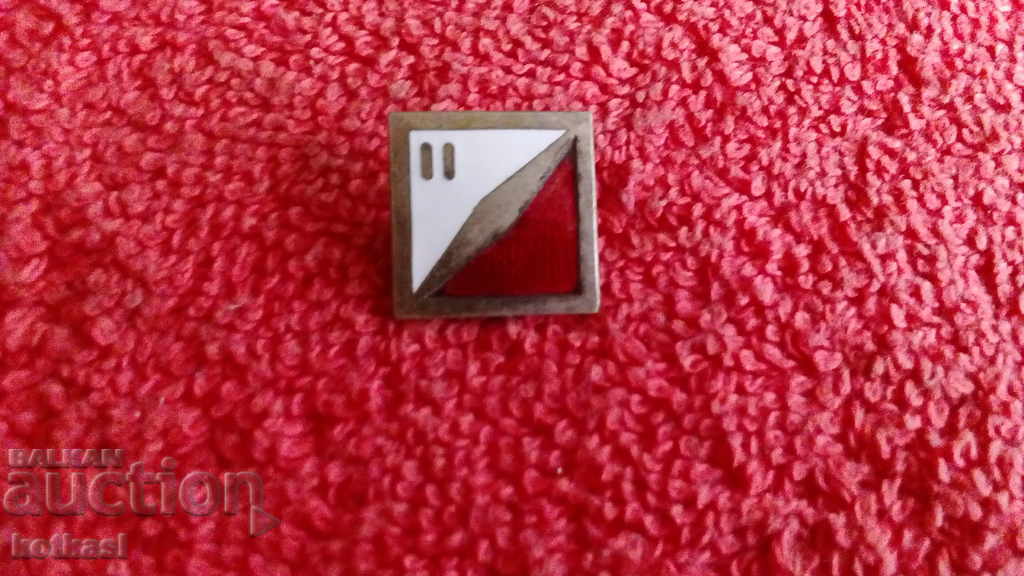 Delivery of Old bronze enamel badge Orienteering 2nd grade Delivery of Old bronze enamel badge Orienteering 2nd grade