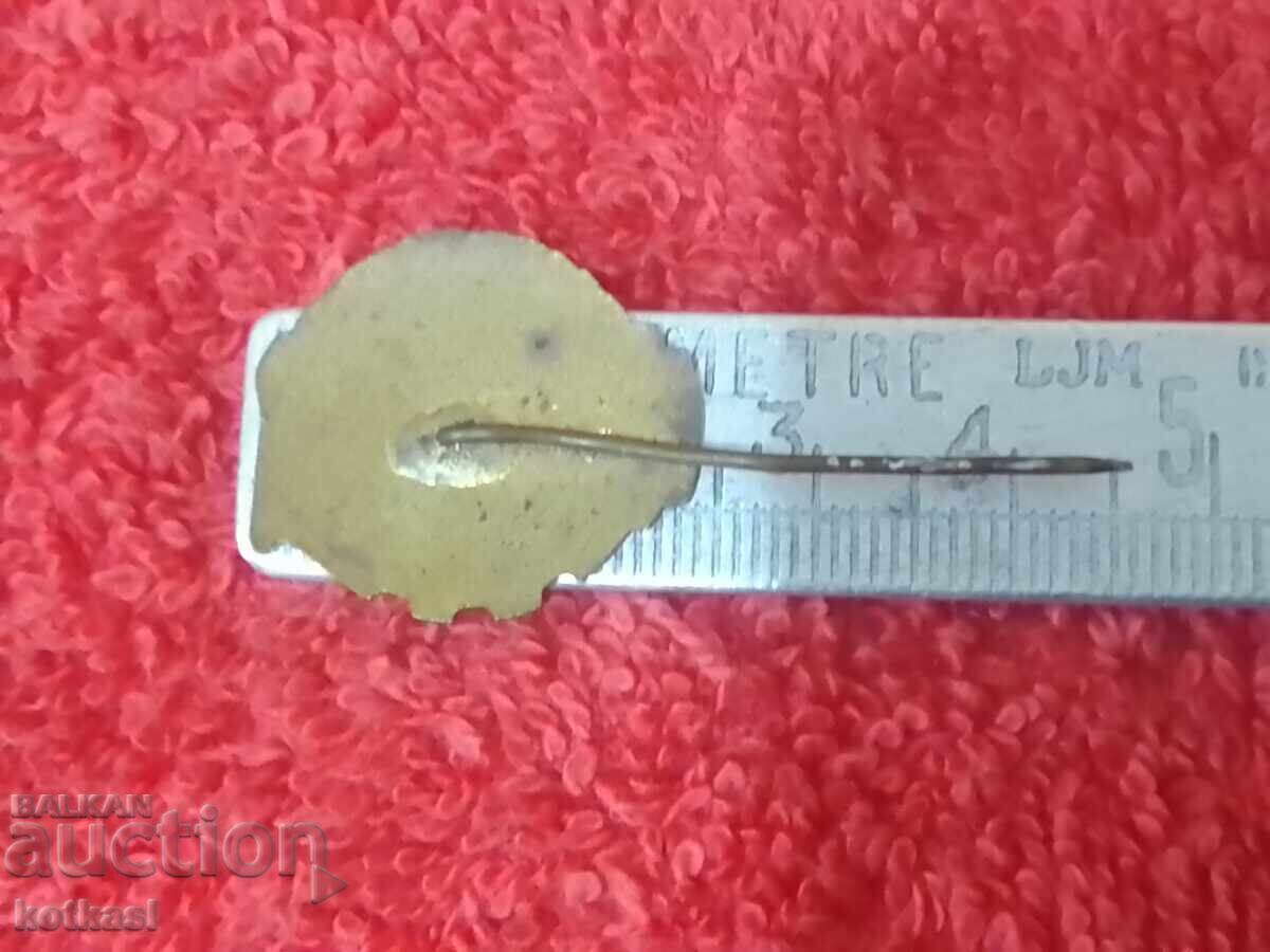 Old Soviet badge bronze needle enamel READY FOR PVC-HO GOOD CONDITION with price 15.50 BGN | € 7.93 Old Soviet badge bronze needle enamel READY FOR PVC-HO GOOD CONDITION with price 15.50 BGN | € 7.93