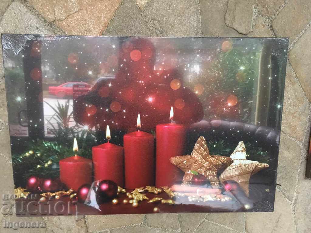 CHRISTMAS PICTURE LED LIGHTING with price 19.00 BGN | € 9.71 CHRISTMAS PICTURE LED LIGHTING with price 19.00 BGN | € 9.71